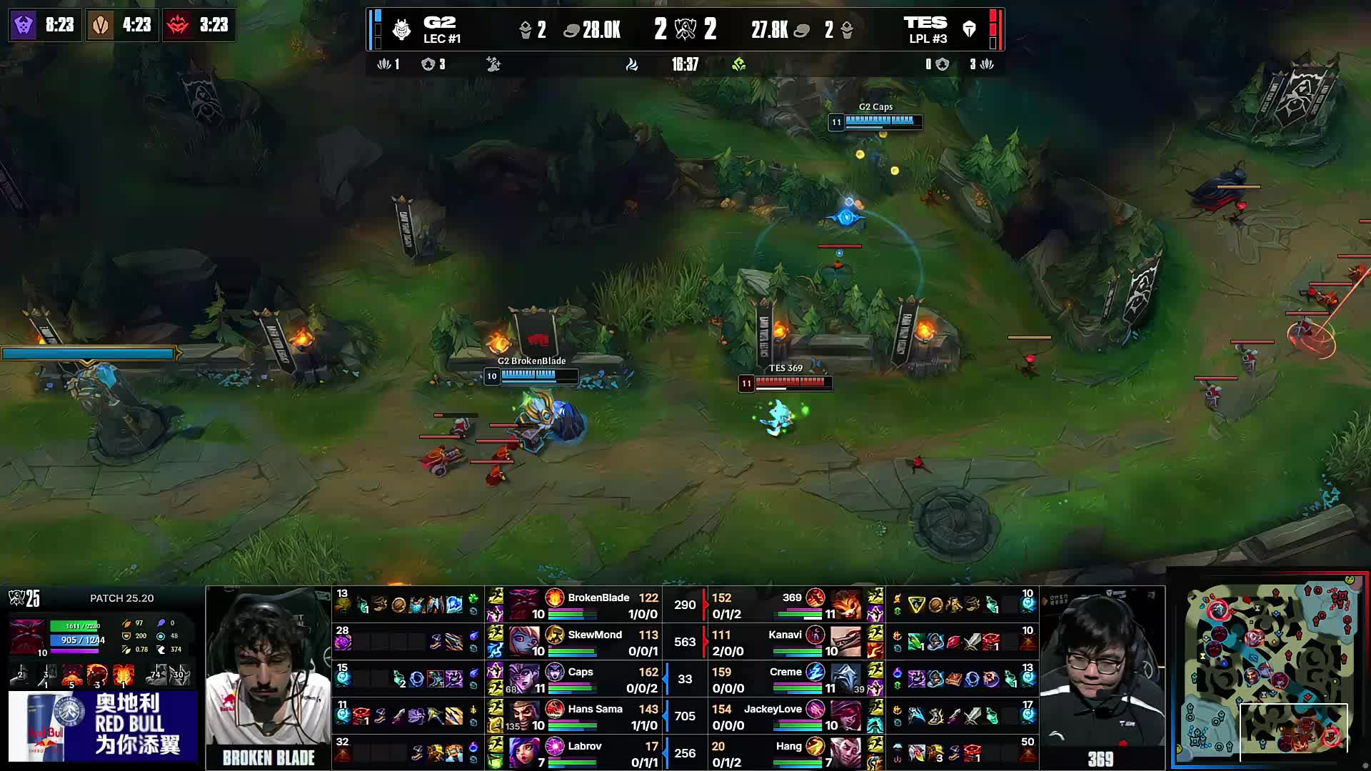 WBGvsLNG数据前瞻：Tarzan全面碾压Weiwei，WBG多项数据领先LNG